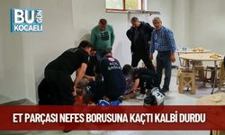 Et Parçası Nefes Borusuna Kaçtı Kalbi Durdu