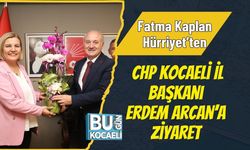 Fatma Kaplan Hürriyet’ten CHP Kocaeli İl Başkanı Erdem Arcan’a Ziyaret