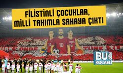 Filistinli Çocuklar, Milli Takımla Sahaya Çıktı