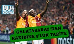 Galatasaray’dan Rakibine 3’lük Tarife
