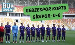 Gebzespor Koptu Gidiyor: 0-6