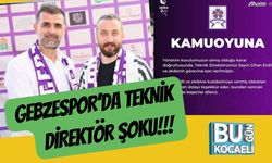 Gebzespor’da Teknik Direktör Şoku!!!