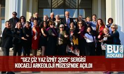 “Gez Çiz Yaz İzmit 2025” Sergisi Kocaeli Arkeoloji Müzesi’nde Açıldı