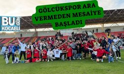 Gölcükspor Ara Vermeden Mesaiye Başladı
