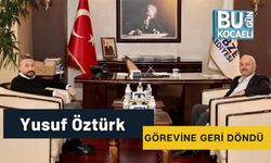 Yusuf Öztürk Görevine Geri Döndü