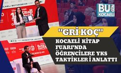 "Gri Koç", Kocaeli Kitap Fuarı’nda Öğrencilere YKS Taktikleri Anlattı