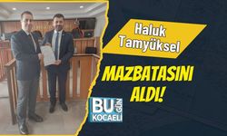 Haluk Tamyüksel Mazbatasını Aldı!