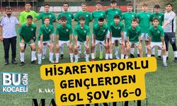 Hisareynsporlu Gençlerden Gol Şov: 16-0