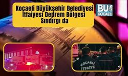 Kocaeli Büyükşehir Belediyesi İtfaiyesi Hızır 41 Deprem Bölgesi Sındırgı da