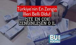 Türkiye'nin En Zengin İlleri Belli Oldu! İşte En Çok Zenginleşen O İl