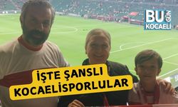 İşte Şanslı Kocaelisporlular