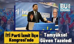 İYİ Parti İzmit İlçe Kongresi’nde Tamyüksel Güven Tazeledi