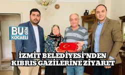 İzmit Belediyesi’nden Kıbrıs Gazilerine Ziyaret