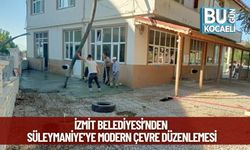 İzmit Belediyesi’nden Süleymaniye’ye Modern Çevre Düzenlemesi