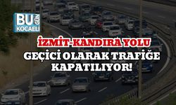 İzmit-Kandıra Yolu Geçici Olarak Trafiğe Kapatılıyor!