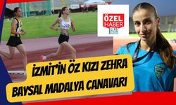 İzmit’in Öz Kızı Zehra Baysal Madalya Canavarı