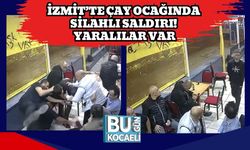 İzmit’te Çay Ocağında Silahlı Saldırı! Yaralılar Var
