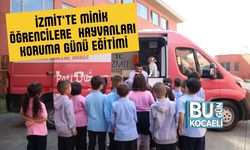 İzmit’te Minik Öğrencilere Hayvanları Koruma Günü Eğitimi