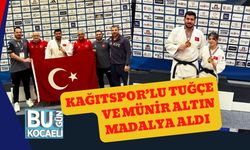 Kağıtspor’lu Tuğçe Ve Münir Altın Madalya Aldı