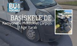 Başiskele’de Kamyonetle Motosiklet Çarpıştı: 1 Ağır Yaralı