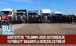 Kartepe’de “Yıldırım-2025 Seferberlik Tatbikatı” Başarıyla Gerçekleştirildi