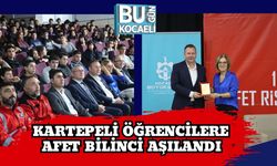 Kartepeli Öğrencilere Afet Bilinci Aşılandı