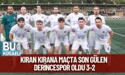 Kıran kırana maçta son gülen Derincespor oldu 3-2