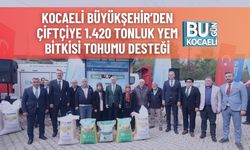 Kocaeli Büyükşehir’den Çiftçiye 1.420 Tonluk Yem Bitkisi Tohumu Desteği
