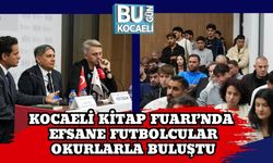 Kocaeli Kitap Fuarı’nda Efsane Futbolcular Okurlarla Buluştu