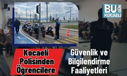 Kocaeli Polisinden Öğrencilere Güvenlik ve Bilgilendirme Faaliyetleri