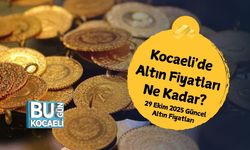Kocaeli'de Altın Fiyatları Ne Kadar? 29 Ekim 2025 Güncel Altın Fiyatları