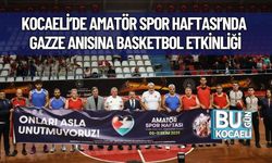 Kocaeli’de Amatör Spor Haftası’nda Gazze Anısına Basketbol Etkinliği