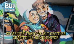 Kocaeli’de Trafo ve Alt Geçitler Grafitti ile Renkleniyor