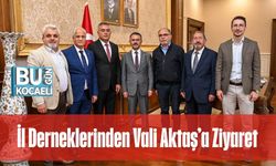 Kocaeli’deki İl Derneklerinden Vali Aktaş’a Ziyaret
