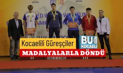 Kocaelili Güreşçiler Madalyalarla Döndü