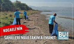 Kocaeli’nin Sahilleri Mavi Takım’a Emanet