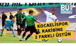 Kocaelispor Rakibine 2 Farklı Üstün