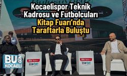 Kocaelispor Teknik Kadrosu ve Futbolcuları Kitap Fuarı’nda Taraftarla Buluştu