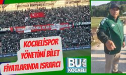 Kocaelispor Yönetimi Bilet Fiyatlarında Israrcı