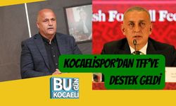 Kocaelispor’dan TFF’ye Destek Geldi