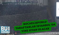 Kocaelisporlu Taraftarlar İstanbul’da Yine SİYAH Olacak