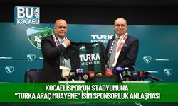 Kocaelispor’un Stadyumuna “Turka Araç Muayene” İsim Sponsorluk Anlaşması