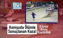 Komşuda Ölümle Sonuçlanan Kaza! O Anlar Böyle Kaydedildi