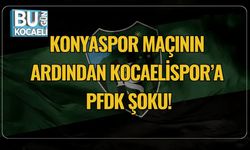 Konyaspor Maçının Ardından Kocaelispor’a PFDK Şoku!