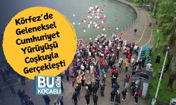Körfez’de Geleneksel Cumhuriyet Yürüyüşü Coşkuyla Gerçekleşti