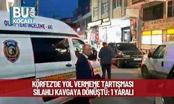 Körfez’de Yol Vermeme Tartışması Silahlı Kavgaya Dönüştü: 1 Yaralı