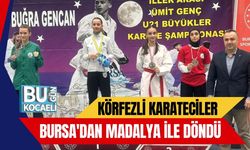 Körfezli Karateciler Bursa'dan Madalya İle Döndü
