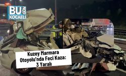 Kuzey Marmara Otoyolu’nda Feci Kaza: 3 Yaralı