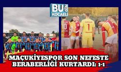 Maşukiyespor Son Nefeste Beraberliği Kurtardı: 1-1