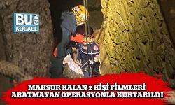 Mahsur Kalan 2 Kişi Filmleri Aratmayan Operasyonla Kurtarıldı